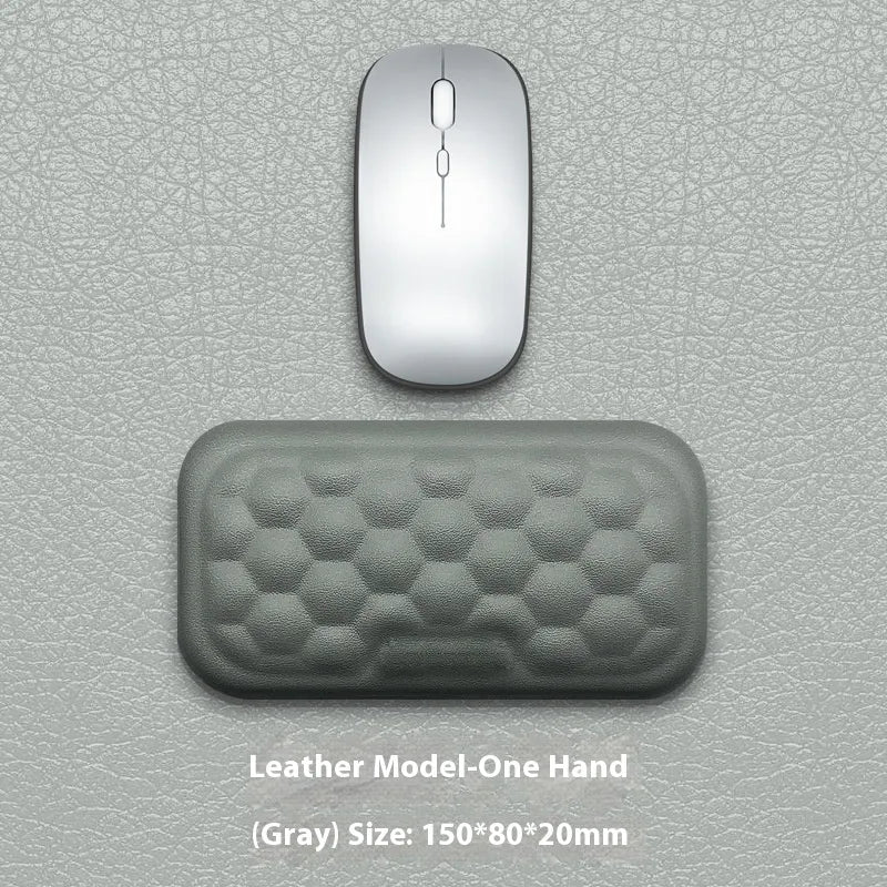 Tapis de souris en mousse à mémoire de forme pour le poignet