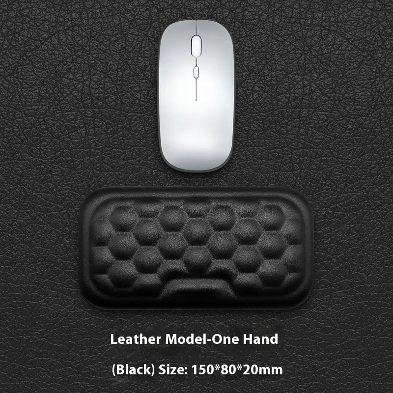 Tapis de souris en mousse à mémoire de forme pour le poignet