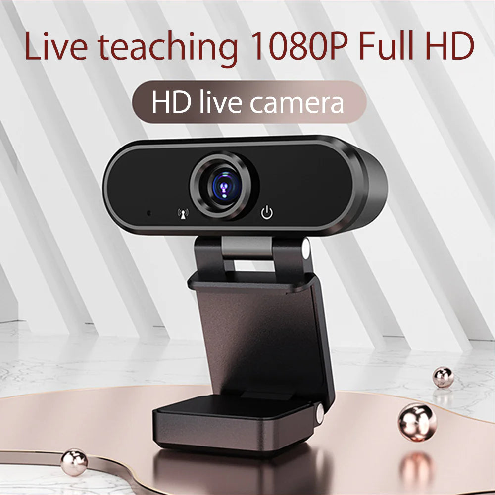Webcam HD 1080P pour la Maison et les Conférences Vidéo