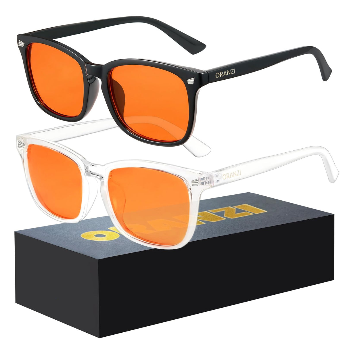 ORANZI Blue Light Blocking Glasses Duo Pack