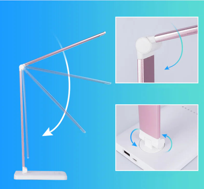 Lampe de Bureau LED Ajustable à 5 Niveaux