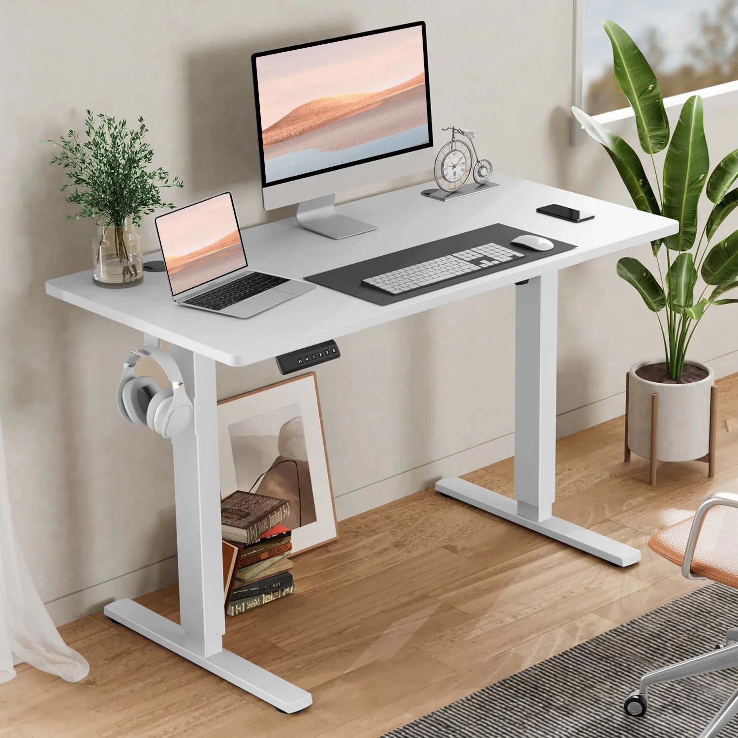 Table Réglable en Hauteur Ergonomique
