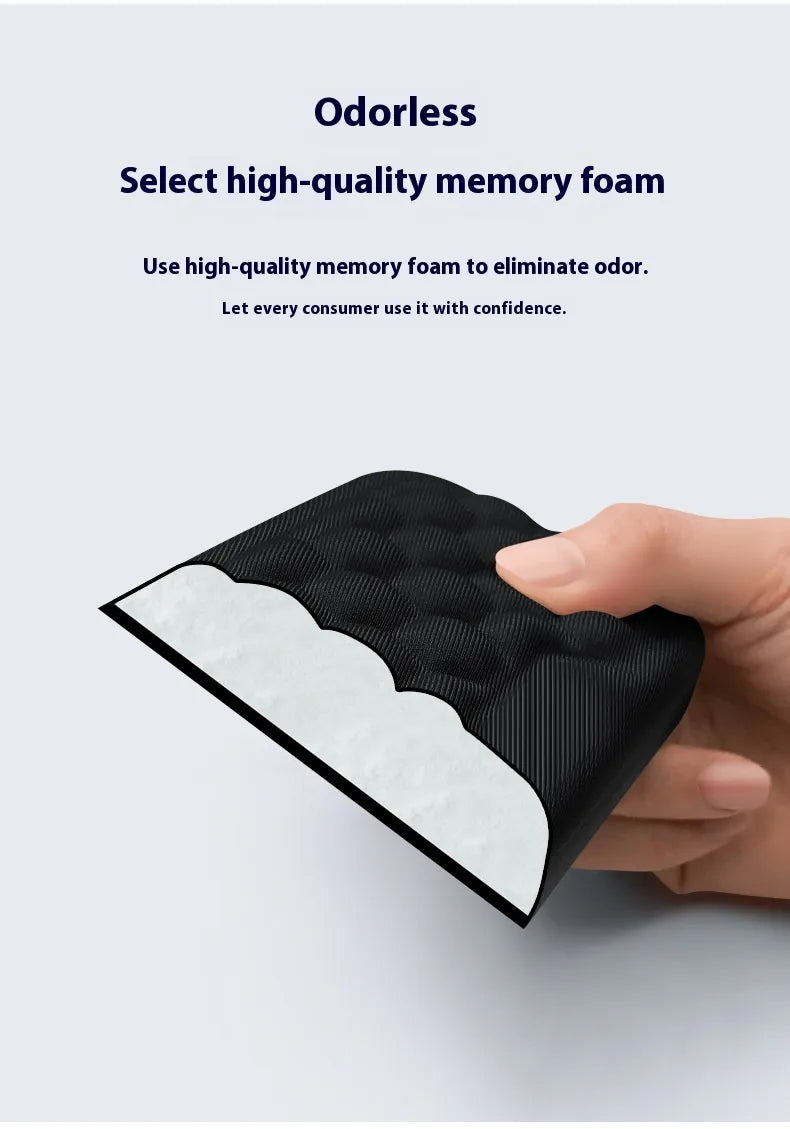 Tapis de souris en mousse à mémoire de forme pour le poignet