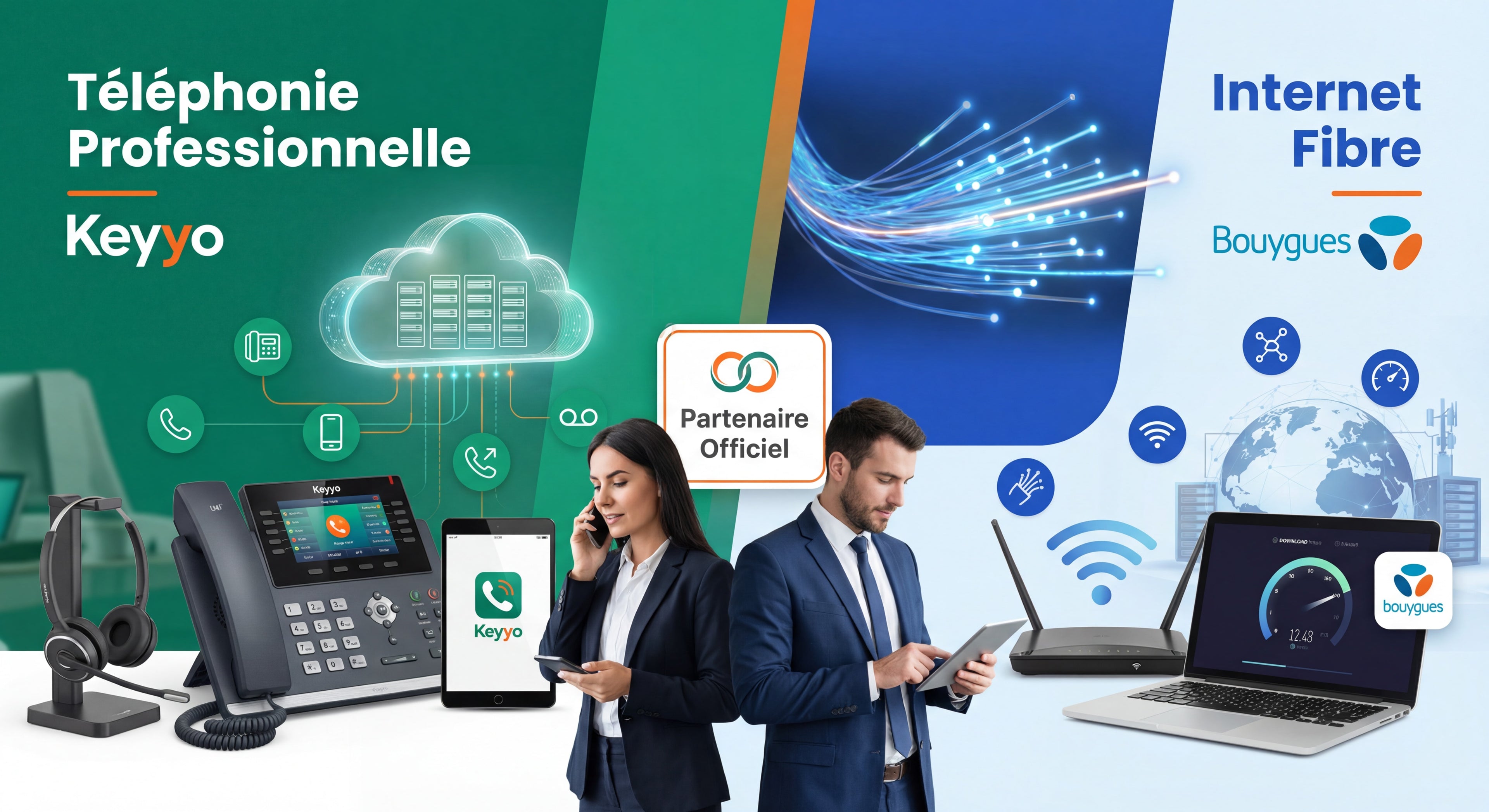 Téléphonie Professionnelle - Bouygues & Keyyo Partenaire Officiel