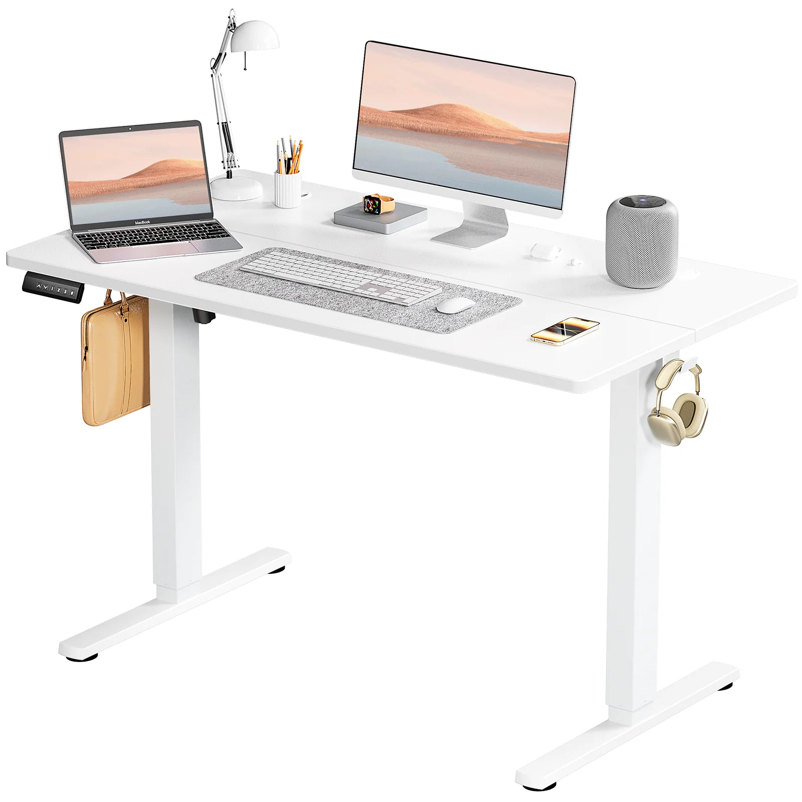 Table Réglable en Hauteur Ergonomique