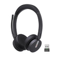 Casque sans fil double Yealink BH70 avec micro pour le travail, écouteurs Bluetooth avec certification Teams, jusqu'à 35h de temps de conversation, 147g, confort de port toute la journée, parfait pour le bureau ouvert, le travail à domicile et hybride, US
